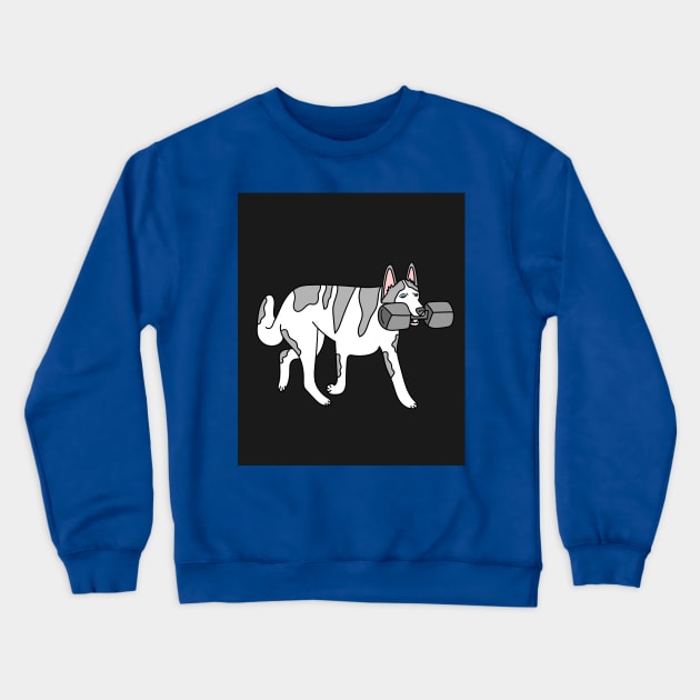 Fitness Enthusiastic Animal Sport Animal Crewneck Sweatshirt by flofin